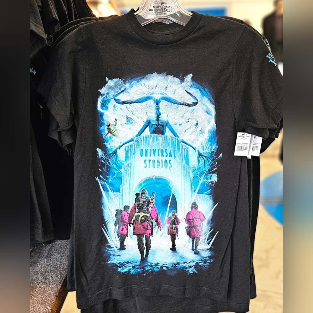 Universal Studios 2024 Haunted Horror Nights Ghostbusters Frozen Empire Shirt  L